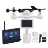 Počasová stanica 7 v 1 Wi‑Fi, 186 mm (7 in) TFT, vonkajší senzor