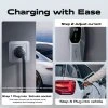 VDL EC11 Portable EV Charger, 3.6KW Fast Charging, 16A Max Current, 2-Pin EU Schuko Plug, 5m Charging Cable, IP65 Waterproof, for IEC 62196-2 Standard