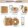10kg ERYONE High Speed PLA+ Filament - 5kg Ivory White/ Gray