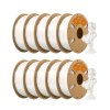 10kg ERYONE High Speed PLA+ Filament - Ivory White