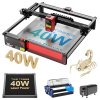TWO TREES TS2-40W Laser Engraver, 6000mm/min Speed, APP Control, 450x410mm