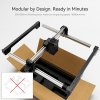 ATOMSTACK Swift 7W Laser Engraver, 10000mm/min Speed, 0.1mm Precision, 0.08x0.04mm Laser Spot, 300x300mm Working Area, Accessory Auto-Recognition, Compatible with Wood/Leather/Acrylic