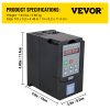 Frekvenčný menič 1.5KW 2HP 7A 220-250V pre vreteno, vstup 220V