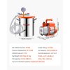 Vákuová komora 11 L (3 gallon) s pumpou 100 L/min a hadicou 1.5 m