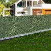 Umelý živý plot 2440×1830 mm, brečtanový panel so spevnenými spojmi