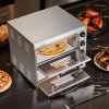 Pultová elektrická pizza pec kompaktná na 40,6 cm pizzu do interiéru
