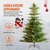 Umelý vianočný stromček 6.5 ft, 350 teplých led, 900 špičiek