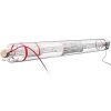CO2 laserová trubica 100 W, 1450 mm × Ø80 mm, borosilikátová 10000 h