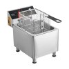 Hlboká elektrická fritéza 1750w, 12qt/11.5l, nerez, temp. regulácia
