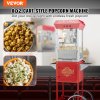 Stroj na popcorn s vozíkom 850W, 8 Oz kotol, 48 cups, kalené sklo