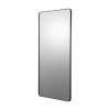 Stenové zrkadlo 0.15" 30"×55", hliníkový rám, protiprasková fólia
