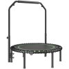 Skladací mini trampolína 40 inch nosnosť 330lbs, 4 polohy penové madlo