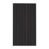 Akustické lamelové panely mdf 23.6×47.2" čierny dub na zníženie hluku