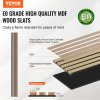 Akustické mdf lamelové panely na stenu 7.9×94.5 inch, imitácia dreva