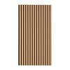 Drevené lamelové akustické panely 23.6×47.2 inch, mdf, svetlý dub