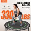 Skladací mini trampolína 40 inch, nosnosť 330 lbs, pre dospelých