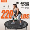 Skladací mini trampolína 36 inch, nosnosť 220 lbs, tichá pre dospelých