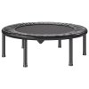 Skladací mini trampolína 36 inch, nosnosť 220 lbs, tichá pre dospelých