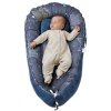 Ležadlo pre novorodenca 100% bavlna, opierka hlavy, obojstranný poťah