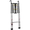 Teleskopický hliníkový rebrík 20.3FT, nosnosť 419 LBS, nešmykové nohy