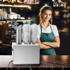 Stroj na leštenie pohárov 5 kefiek 330 cups/hour elektrický pre bar