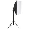 Softboxový set 50×70 cm (20×28 in) 30W 5500K led, nastaviteľný statív