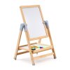Detský drevený maliarsky stojan 2v1 s magnetickou a kriedovou tabuľou