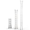 Teleskopický hliníkový rebrík 20 FT, a rám, skladací, nosnosť 330lb