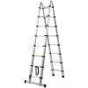 Teleskopický rebrík a-tvar 16.5FT hliníkový skladací nosnosť 375 LBS