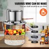 Destilátor alkoholu 3 Gal / 11.4 L, nerez, cievkové chladenie