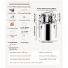 Destilátor alkoholu 8 gal/30 l nerez medená cievka duálny kondenzátor