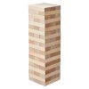 Drevená veža na skladanie 60 ks, borovicové drevo, s taškou a skóre