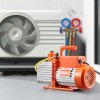 Vákuové čerpadlo 533 L/min (9 CFM) 2-stupňové pre r134a r22 r410a