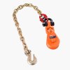 Kladka snatch block 2 t, reťaz G80, otočný šekel, 3" pre 3/8" lano