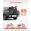 Nosič na 2 bicykle, uzamykateľný, nosnosť 65 kg, na 5 cm ťažné