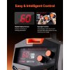 Mig zváračka 130Amp synergic bezplynová IGBT digitálny displej