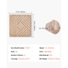 3D nástenné panely 12 ks pvc 19.7×19.7 in 32 sq.ft svetlé drevo