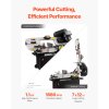 Pásová píla na kov 178×305 mm (7×12 in), 1,1 kW, 220 V, 0–45°
