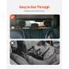 Zábrana do auta pre psa 46" šírka, priezračná sieť, univerzálna čierna