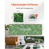 Sada 12 panelov z umelej zelene 20×20 inch 3d na interiér aj exteriér