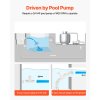 Odsávací automatický bazénový vysávač, 12 hadíc, do 20×35 ft