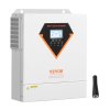 Hybridný solárny menič 3500W 24V 220/230V čistý sínus 100A mppt wifi