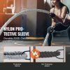 Lano battle rope 1.5 inch 30 ft polyester s návlekom a kotvou