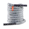 Lano battle rope 1.5 inch 30 ft polyester s návlekom a kotvou