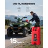 Prenosná nádrž na palivo 15 gallon, kolesá, hadica 10 ft, ručná pumpa