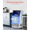Výrobník ľadu 110lbs/24H, 36 kociek/15 min, zásobník 28lbs, led