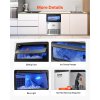 Výrobník ľadu 90lbs/24h, zásobník 33lbs, 50 kostiek/15min, led displej