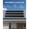 Solárny ohrievač bazéna 4×24 ft hdpe pre nadzemné a zapustené bazény