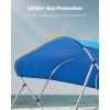 Bimini plachta 4 oblúky 600D nepremokavá 96"×97"-103" bez rámu