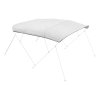 Bimini strieška na loď 600D, 4 oblúky, vodotesná 96"L×(97"-103")W